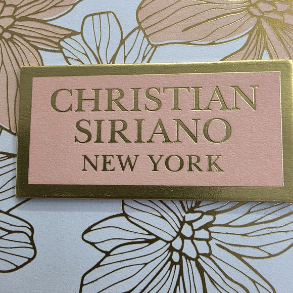 Christian Siriano Gold and Silver Cubic Zirconia Earrings - Picture 3 of 6